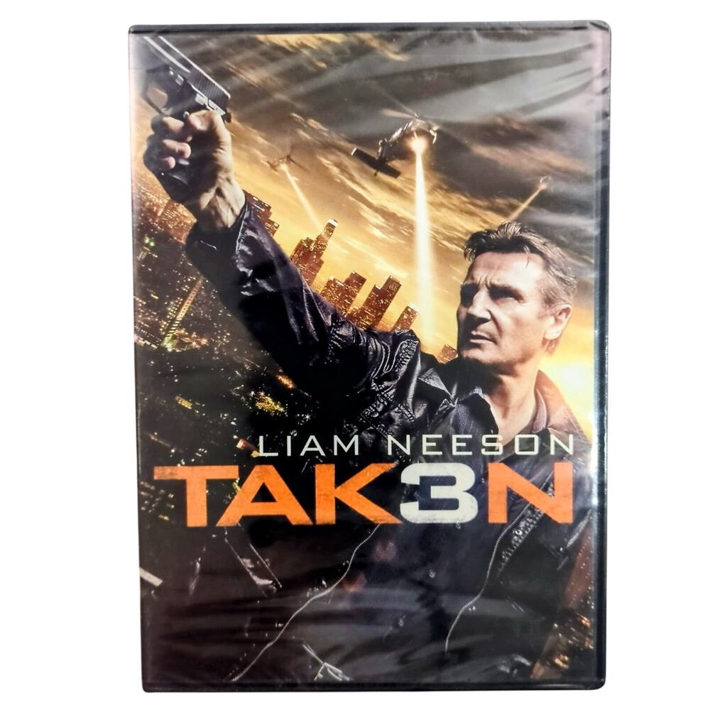 Taken 3 DVD 2015 Liam Neeson Famke Janssen Olivier Megaton Action Thriller New